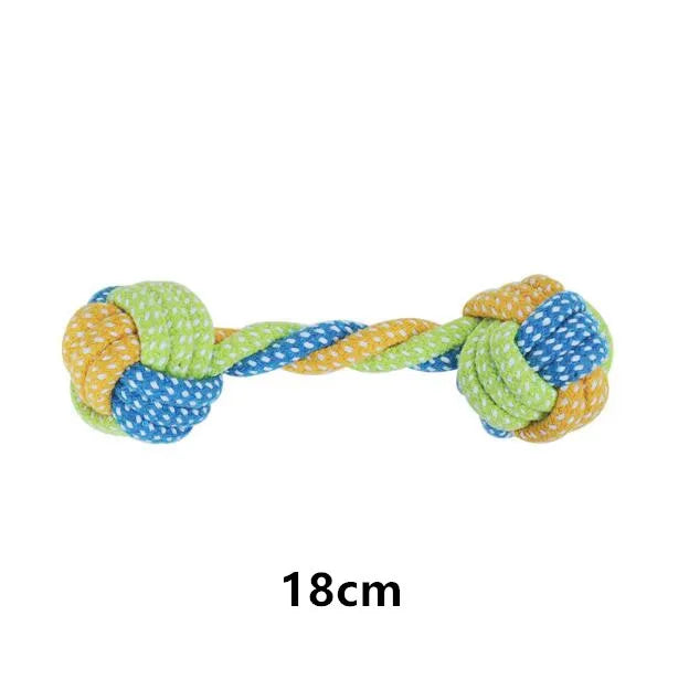 Dog Rope Chew Toy – Interactive Cotton Rope Toy for Dogs
