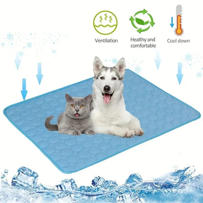 Dog Cooling Mat – Summer Self-Cooling Pad for Dogs & Cats