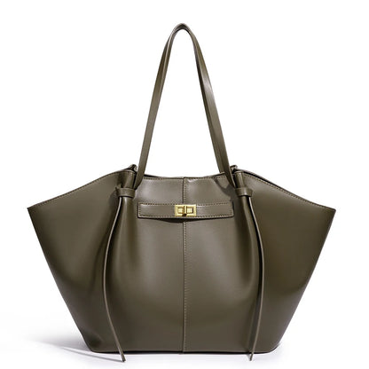 Large Capacity Bat-Wing Shoulder Bag for Women