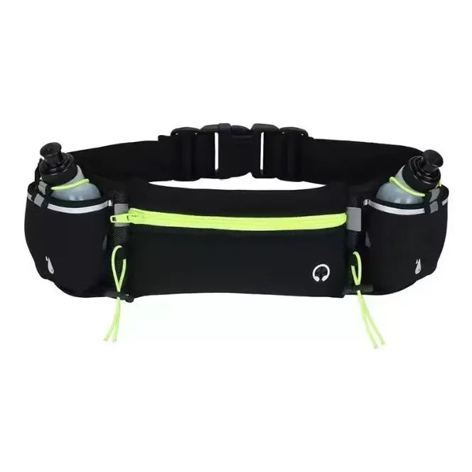 Running Waist Pack with 2 Water Bottles – Sports Fanny Pack