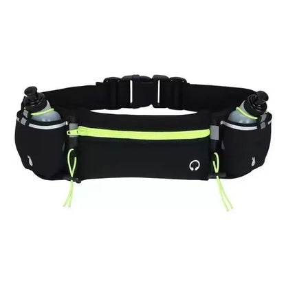 Running Waist Pack with 2 Water Bottles – Sports Fanny Pack