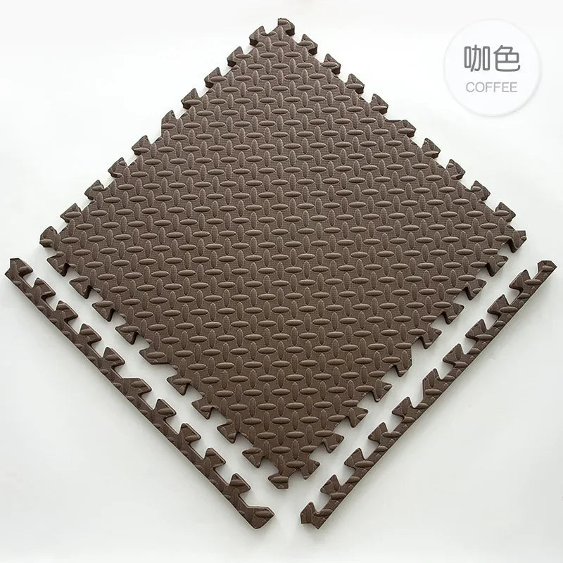 EVA Foam Puzzle Play Mat Tiles 30x30cm – Thick Interlocking Kids Floor Mat