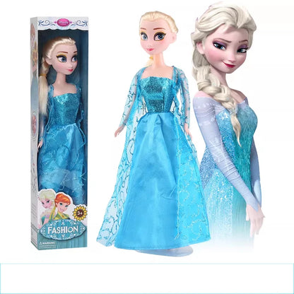 Frozen Princess Elsa & Anna Fashion Doll – 8 Styles, Movable Joints