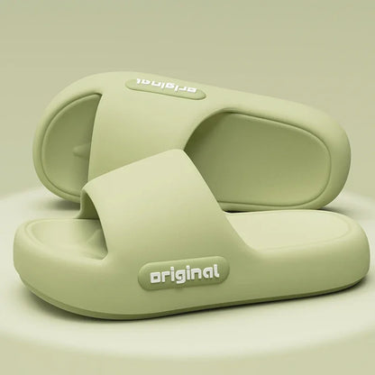 Women's Thick Platform EVA Slide Slippers – Non-Slip Cushioned Sandals