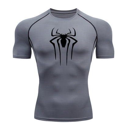 Men's Compression Sport T-Shirt – Quick-Dry Short Sleeve Gym Top