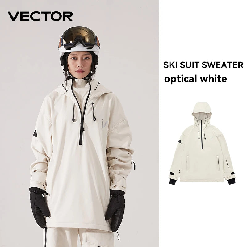 Ski Jacket & Pants Set – Waterproof Windproof Winter Ski Suit for Men & Women