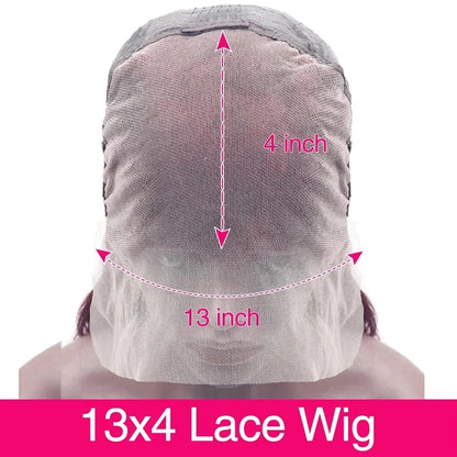 13x4 HD Lace Front Wig 99J Burgundy Body Wave Human Hair 250 Density