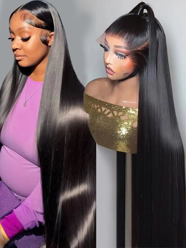 HD Lace Front Human Hair Wig – Straight Peruvian, 13x4 & 13x6