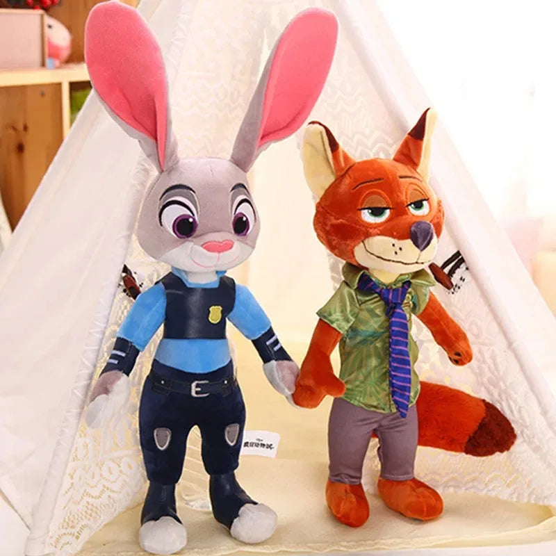 Zootopia Plush Toy – Judy Hopps & Nick Wilde Stuffed Dolls