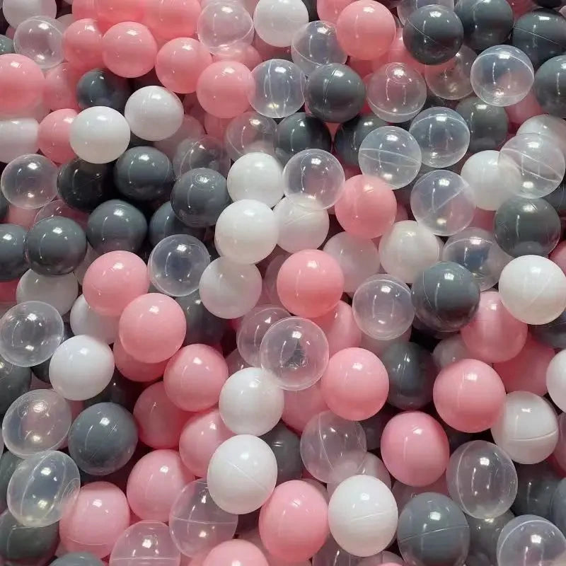 100pcs Colorful Soft Ball Pit Balls for Kids & Babies