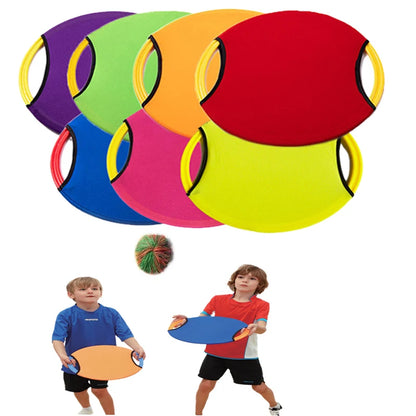 Bouncing Paddle Ball Set – Kids Outdoor Throwing & Catching Sensory Toy