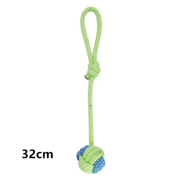 Dog Rope Chew Toy – Interactive Cotton Rope Toy for Dogs