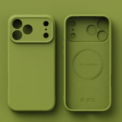 Tpu Shockproof Cover Iphone 17 16 Pro Max 17air 15 14 13 Plus Case Liquid Silicone Original Magsafe