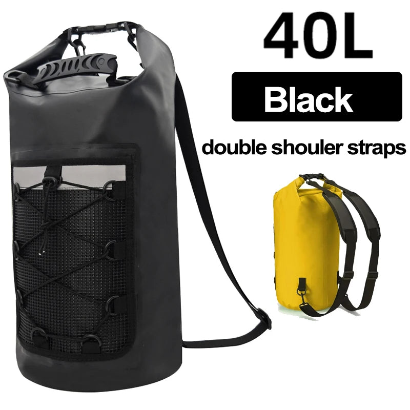 Waterproof Dry Bag Backpack – PVC Roll-Top for Kayak & Outdoor