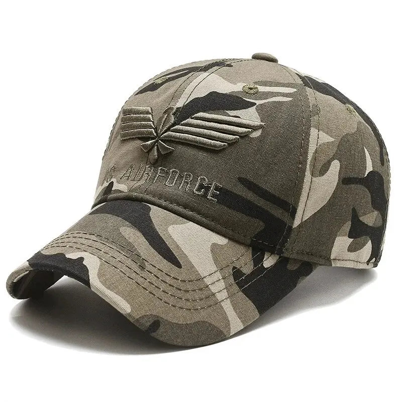 Air Force Tactical Baseball Cap – Adjustable Outdoor Hat