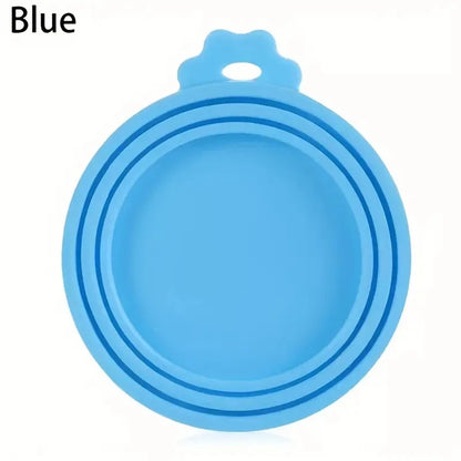 Silicone Pet Can Lid – BPA-Free Food Cover for Dog & Cat Cans