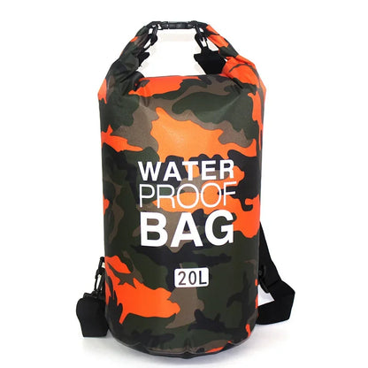 Waterproof Dry Bag – Outdoor Sports Roll-Top Sack 2L–30L