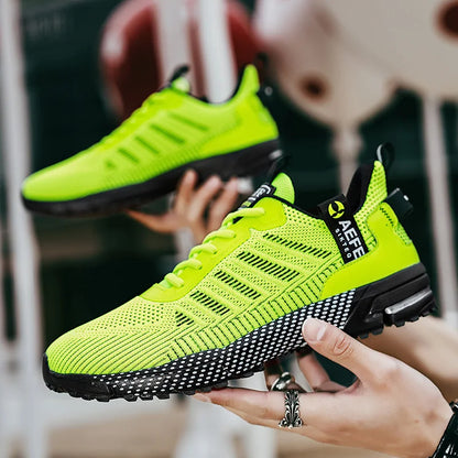 Men's Running Shoes Breathable Lightweight Athletic Sneakers for Outdoor Sports