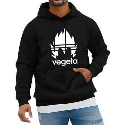 Warrior Graphic Hoodie Casual Streetwear Fleece Pullover
