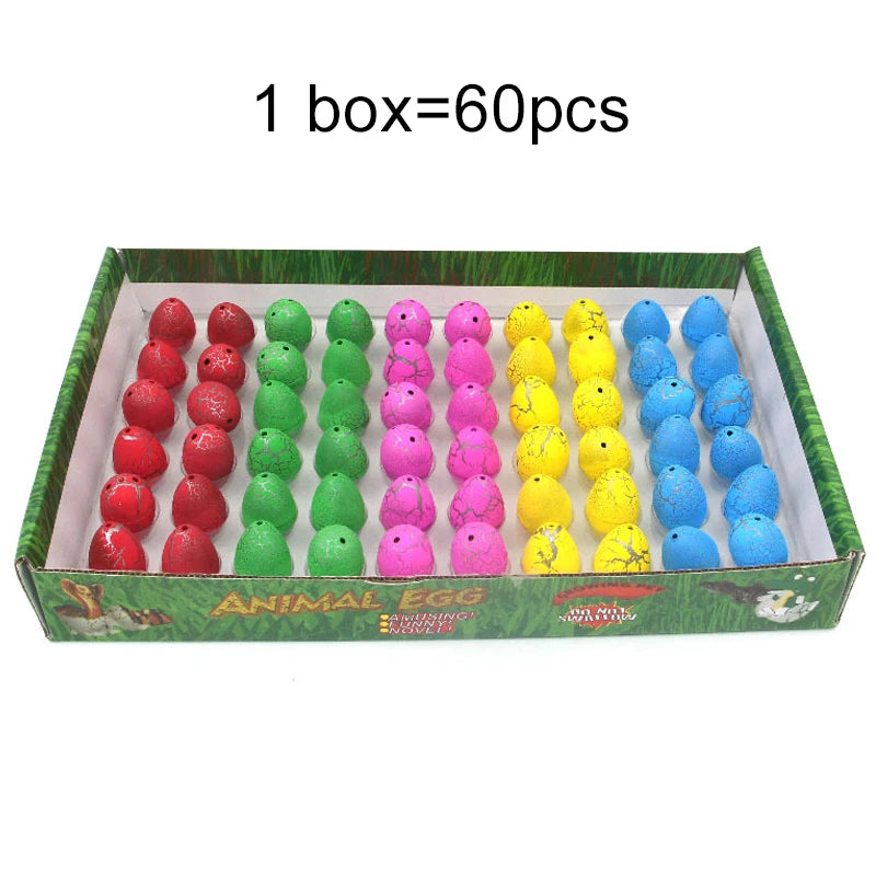 Mini Hatching Dinosaur Egg Toys – 10, 20 & 60 Pack