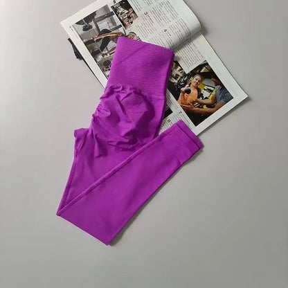 Seamless High-Waist Scrunch Butt Yoga Leggings