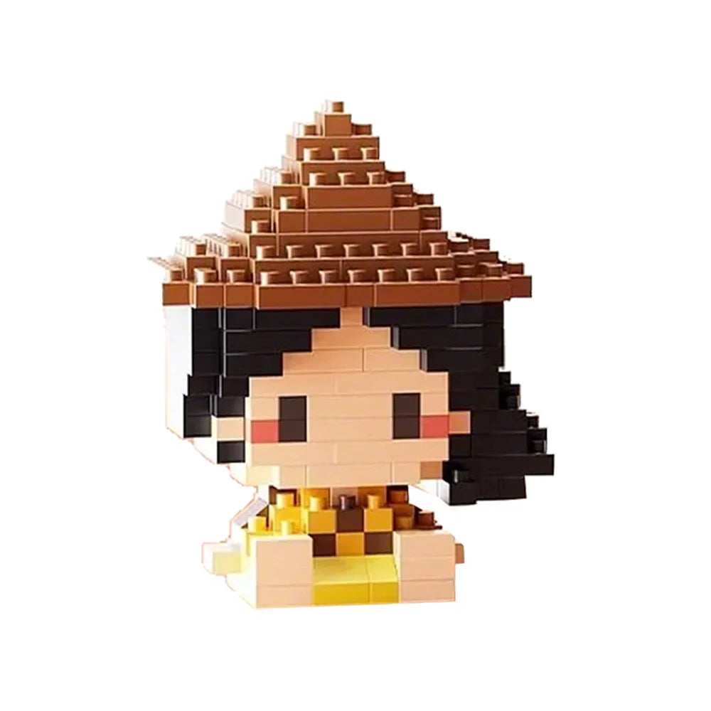 Disney Mini Building Blocks - Cute Character Micro Brick Figure Toy
