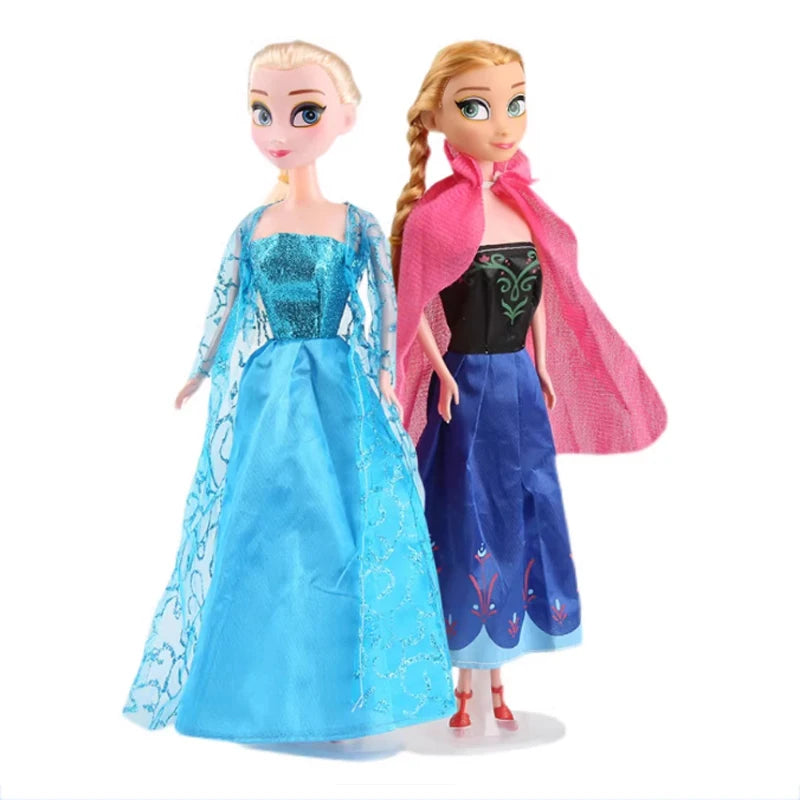 Frozen Princess Elsa & Anna Fashion Doll – 8 Styles, Movable Joints