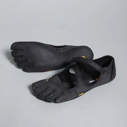 Five Toe Barefoot Shoes Women Minimalist Flats with Ankle Strap