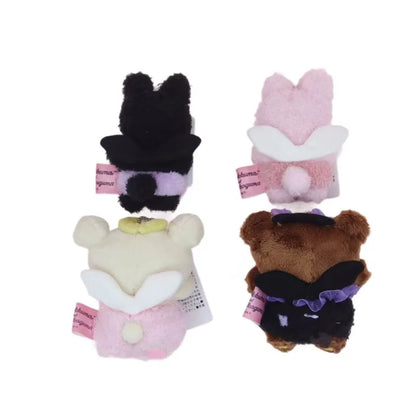 Rilakkuma Plush Keychain – Kawaii Angel & Devil Stuffed Bear Pendant