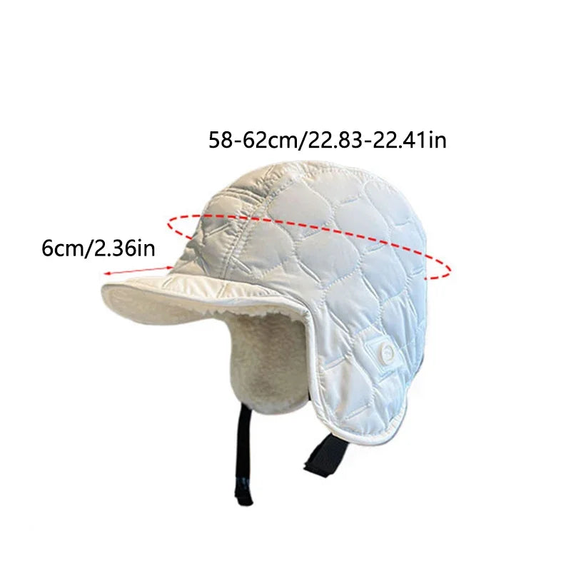Winter Bomber Earflap Hat – Warm Waterproof Trapper Cap