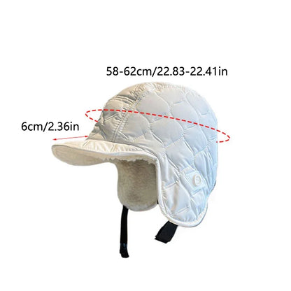 Winter Bomber Earflap Hat – Warm Waterproof Trapper Cap