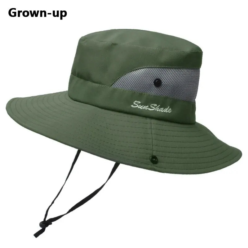 Wide Brim Sun Hat – Foldable Outdoor UV Protection Hat