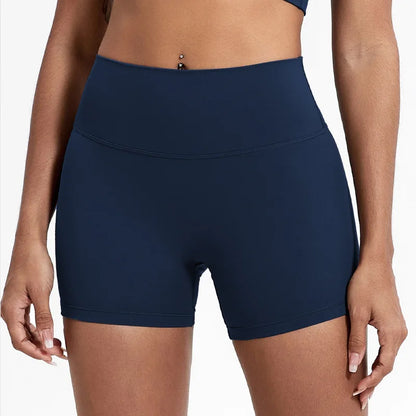 High-Waist Butt Lift Sports Shorts – Slim Fit Running & Cycling Shorts for Women