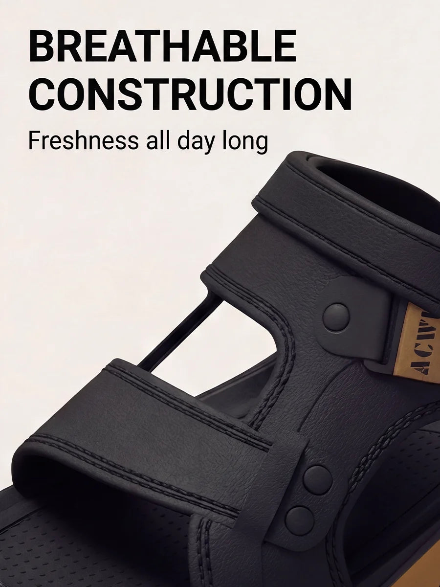 Men's Sport Sandals EVA Platform Adjustable Strap Slides
