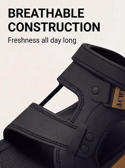 Men's Sport Sandals EVA Platform Adjustable Strap Slides