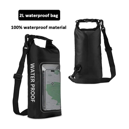 Waterproof Dry Bag with Touch Screen Window – 2L & 5L