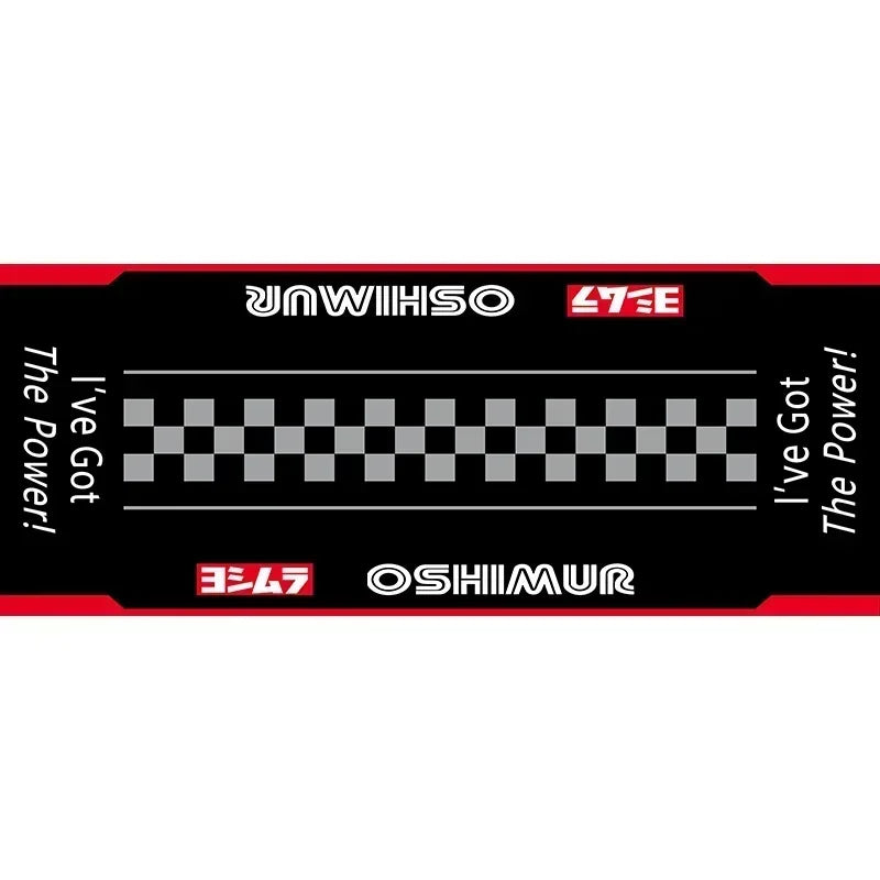 Motorcycle Parking Mat – Racing Display Carpet for Bike & Garage