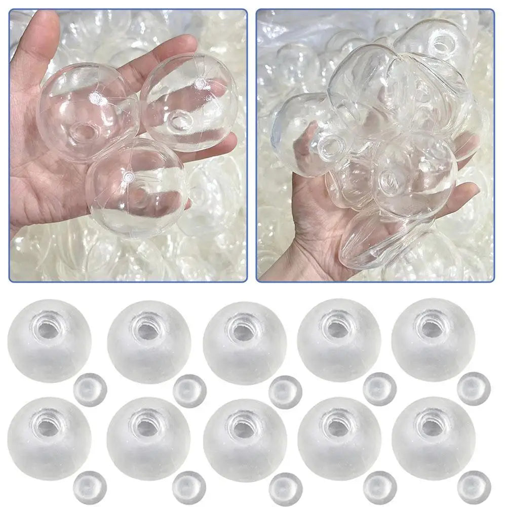 DIY Empty Ball Shell – Soft Slow Rebound Fidget & Stress Relief Toy