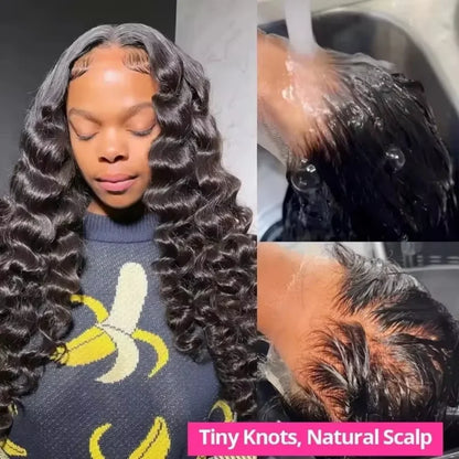 Loose Deep Wave Lace Front Wig Human Hair 13x4 13x6 HD