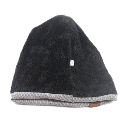 Knitted Slouchy Beanie Hat – Soft Unisex Skullcap for Men & Women
