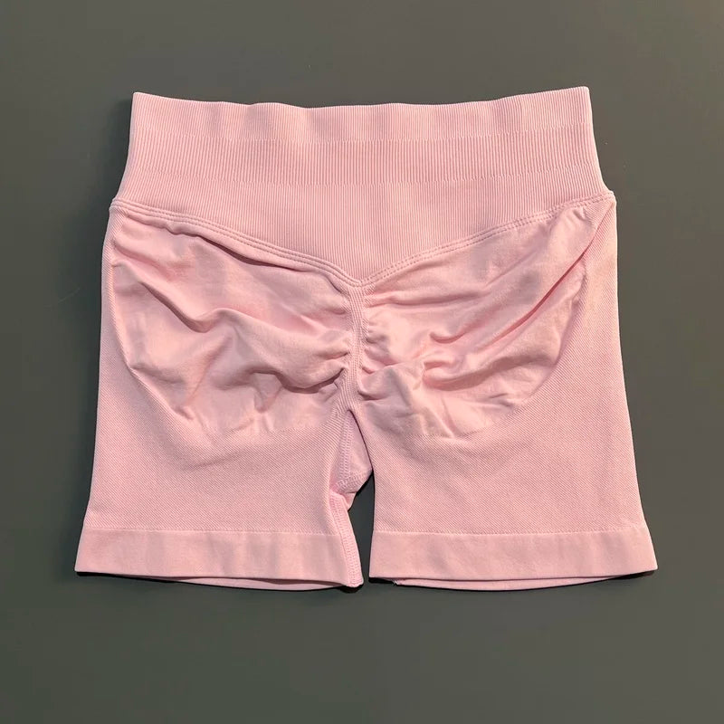 Scrunch Butt Biker Shorts for Women – High Waist Gym Workout Yoga