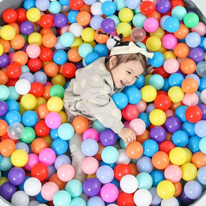 Ball Pit Balls 100pcs – Colorful Plastic Play Balls for Kids (2.2in / 5.5cm)