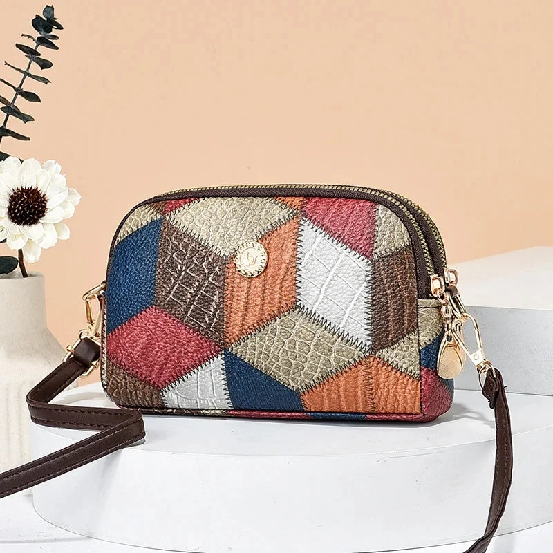 Plaid Luxury Handbag for Women – Designer Shoulder & Crossbody Bag
