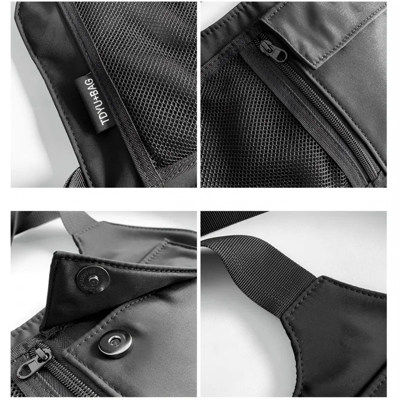 Tactical Chest Rig Bag – Unisex Hip-Hop Streetwear Vest Pack