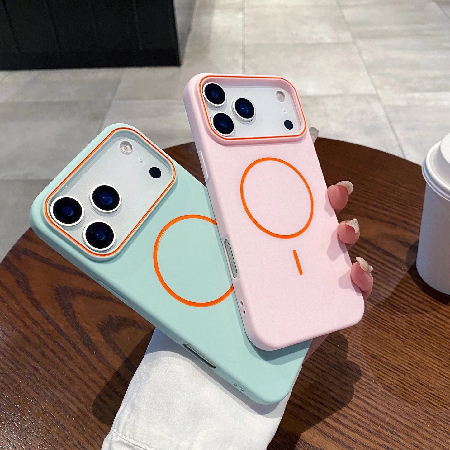 Ultrathin Simple Magnetic Phone Case Iphone 11 12 13 14 15 16 17 18 Pro Max Air Wireless Charging