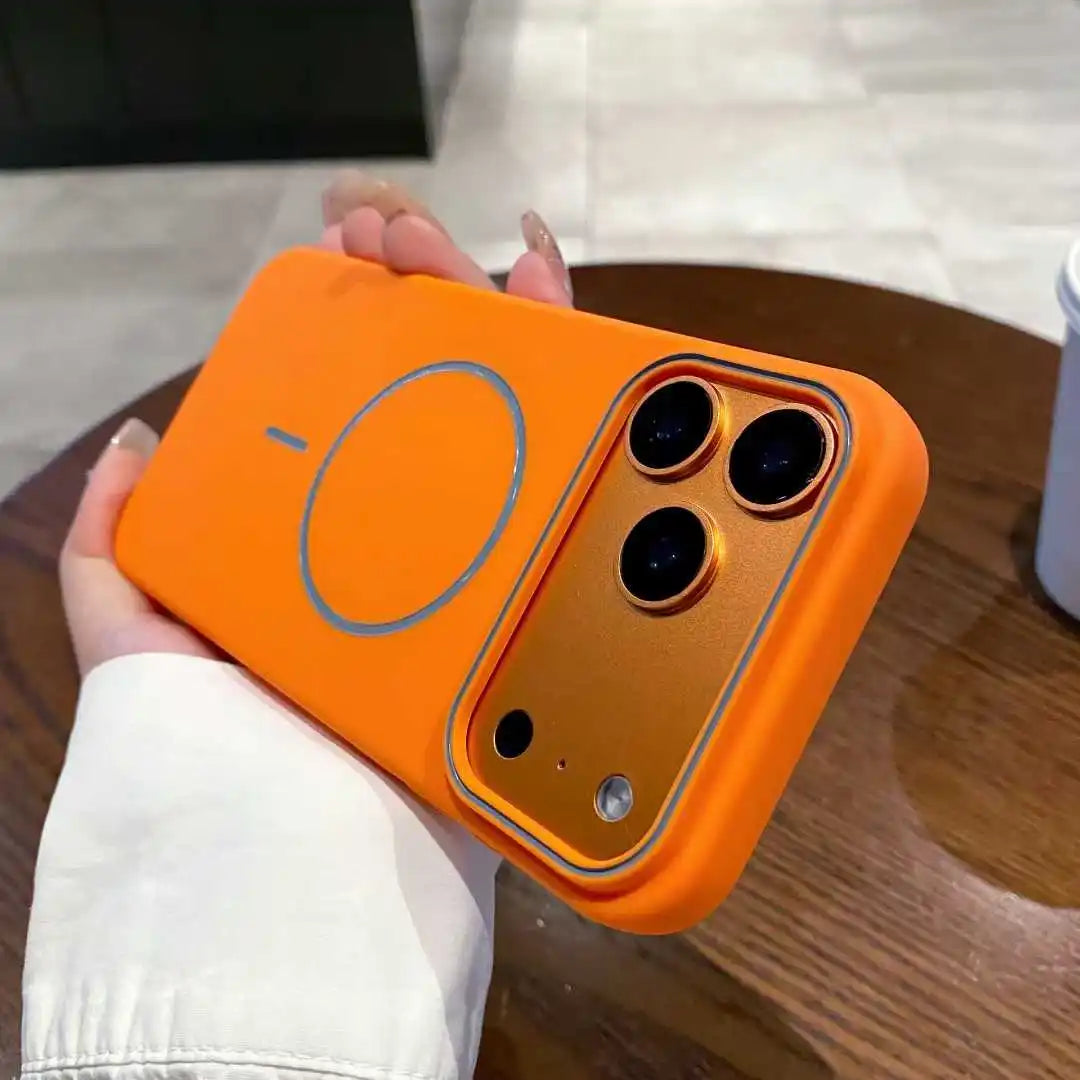 Ultrathin Simple Magnetic Phone Case Iphone 11 12 13 14 15 16 17 18 Pro Max Air Wireless Charging