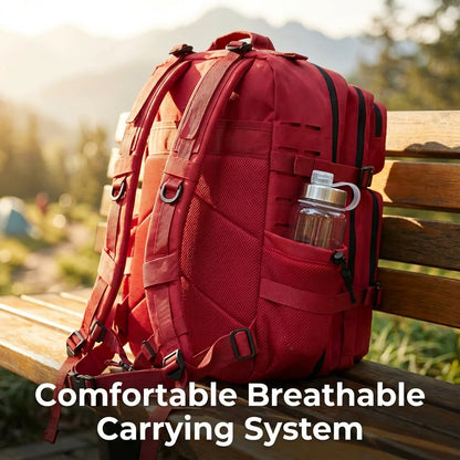 45L Tactical Backpack – MOLLE Hiking & Camping Bag for Men
