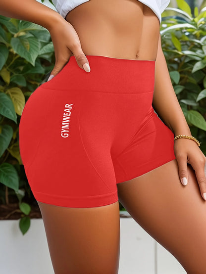 Women's High-Waist Seamless Workout Shorts – Yoga & Gym