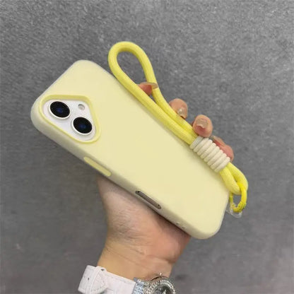 Soft Matte Candy Transparent Phone Case Iphone 17 16 Pro Max 15 14 13 12 11 Xs X 7 8 Plus 16e Hand