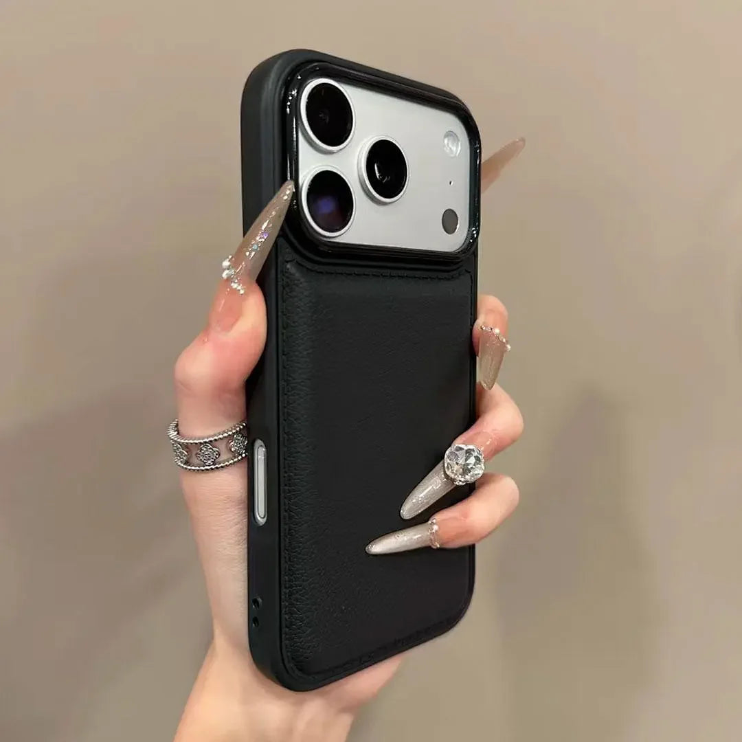 Bulge Leather iPhone Case